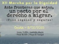 CEUTA 8 DE FEBRERO DE 2025: XII Marcha por la Dignidad – Tarajal 2025