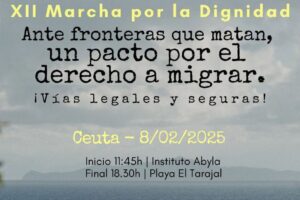 CEUTA 8 DE FEBRERO DE 2025: XII Marcha por la Dignidad – Tarajal 2025