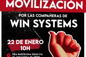 Win Systems despide a 6 trabajadores días después de la constitución de SEGAP CGT