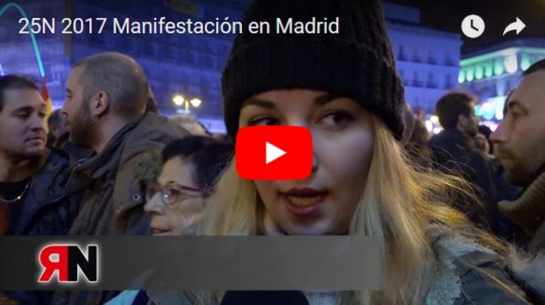 Vídeo: 25N 2017 Manifestación en Madrid