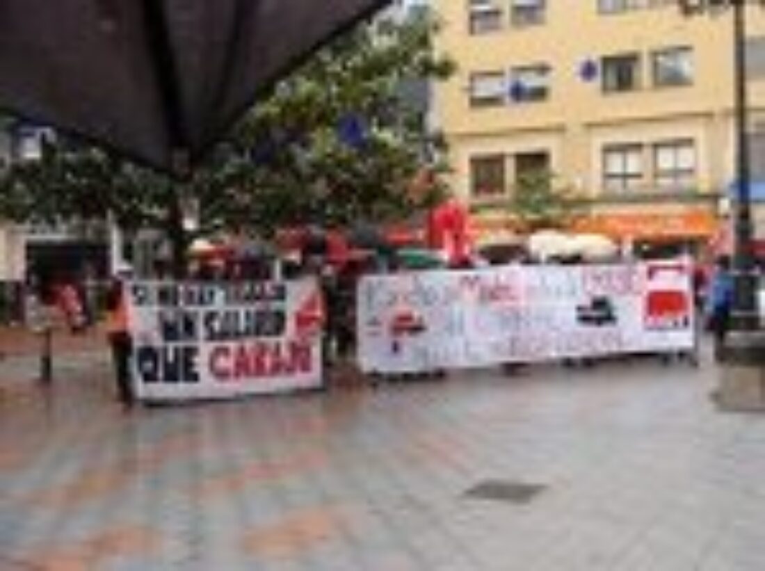 Crónicas de las acciones por las Marchas contra la Crisis de CGT en Ponferrada, Burgos, Valladolid, León y Ávila.