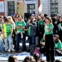 Impresionante marea ciudadana en defensa de la educación pública en Madrid